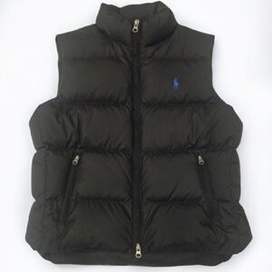 NWOT Polo Ralph Lauren Mens Black Down Puffer Vest--Medium